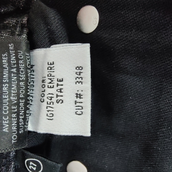 Grlfrnd Low Rise Slim Boot With Slit Hailey Empire State Size 27 - Picture 12 of 12